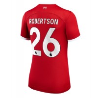 Fotballdrakt Dame Liverpool Andrew Robertson #26 Hjemmedrakt 2023-24 Kortermet